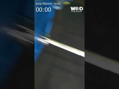 Varaždin Throwdown 2018 Wod 1 Josip Filipovic