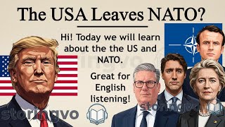 The USA and NATO ✅ || Learn English Through Story Level 3 || Graded Reader🎧