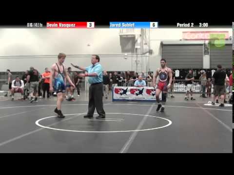 Men 66 KG / 145.5 lbs - Devin Vasquez vs. Jared Sublet