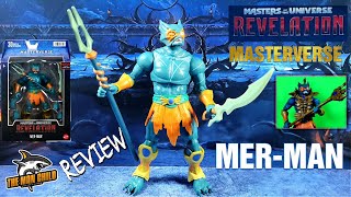 image of Masters of the Universe: Revelation Masterverse Mer-Man Figure Review!