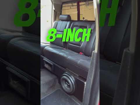 Chevy Silverado & GMC Sierra Ext,Crew,Double Cab 2-8” Rhino Box. Get roof shaking Bass. Win Car Meet