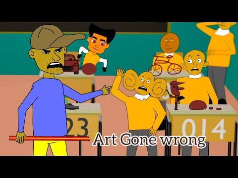 Art Class Chaos. Bob kichwa ngumu Ep 81