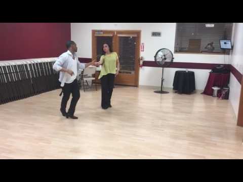 West coast swing 1 dance practice.