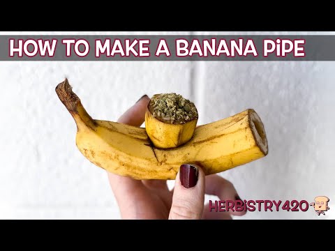 How to Make a Banana Pipe: 5-Minute Smoking Hack