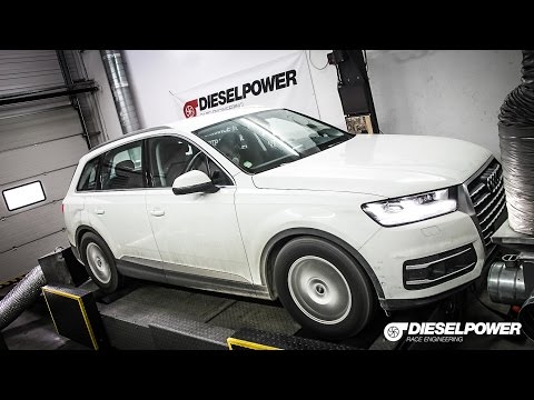 2017 Audi Q7 218PS to 302PS/648Nm by DIESELPOWER www.dp-race.com