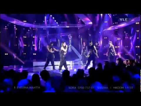 ESC 2011 Finland - Eveliina Määttä - Dancing in the Dark [live in 3rd semi]