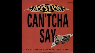 Boston - Cant&#39;cha Say (You Believe In Me)/Still In Love (1986 Mainstream Rock Edit) HQ