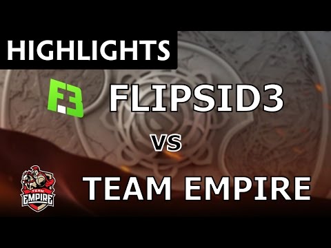 FlipSid3 Tactics vs Team Empire - The International 2016 Qualifiers - Dota Highlights