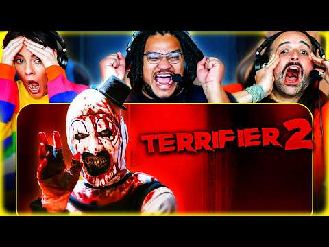 TERRIFIER 2 (2022) IS EVEN NASTIER!! MOVIE REACTION!! Art the Clown | Lauren LaVera