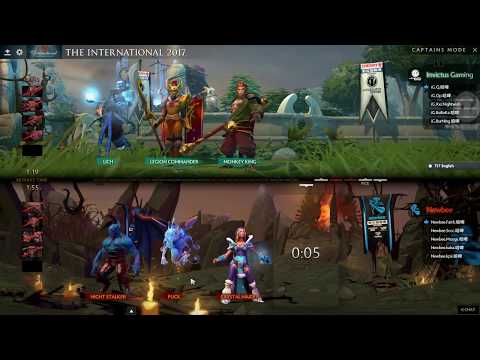 Newbee vs  Invictus Gaming (IG) | Game 1 | TI 2017 | Main Event  | 1080p60