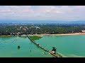 ဦးပိန်တံတား U Bein Bridge MYANMAR DRONE Longest Wooden Bridge In The World
