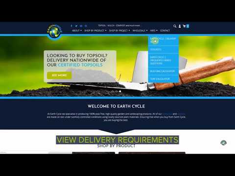 EarthCycle.co.uk Website Tour