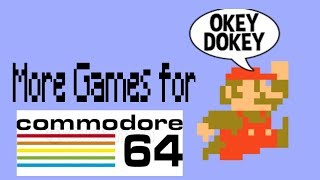 Okey dokey....More games for your C64