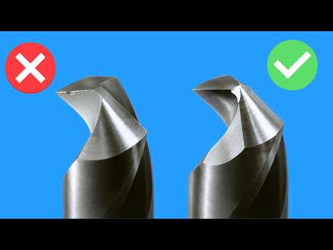 Genius Idea from a Blacksmith! Make a Drill Bit Sharpening Tool Quickly and Easily at Home