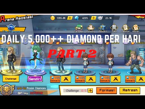 🔴Zeelius Daily Butuh 5.000++ Diamond Tiap Hari Part 2 - One Punch Man The Strongest