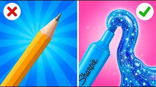 Easy Drawing Hacks for Creative People! 🎨 Fun Art Tricks & Drawing Ideas by 123 GO!
