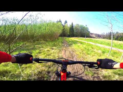 Grästorp Mountainbikespår - Blå spåret