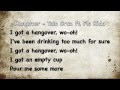 Hangover - Taio Cruz ft. Flo Rida - Lyrics ...