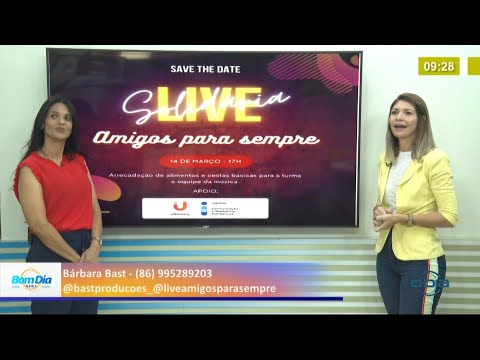 Live solidária ajuda a arrecadar cestas básicas para músicos 12 03 2021