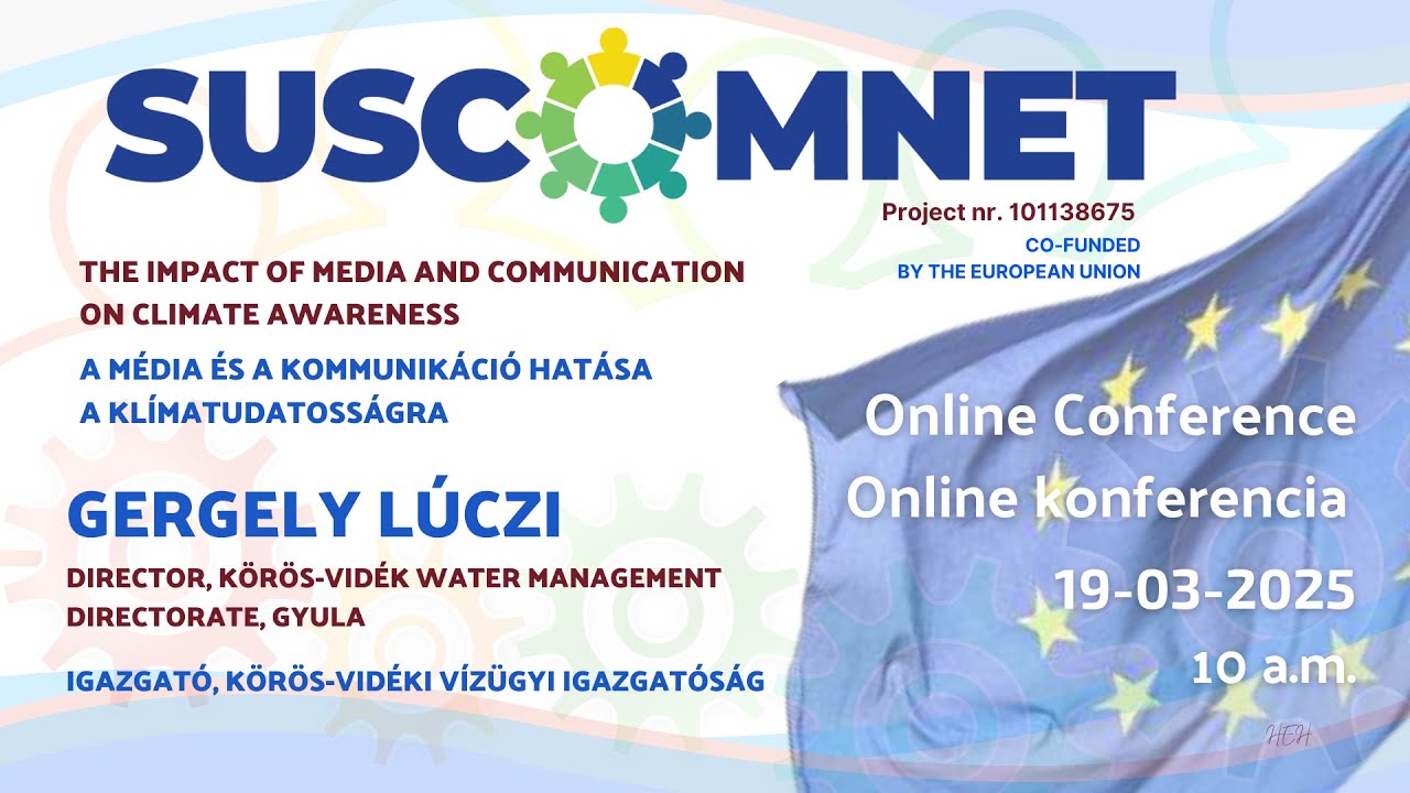 Lúczi Gergely: Klímaváltozás – vízgazdálkodás kapcsolata