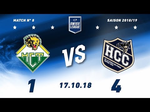 17.10.2018 HC Thurgau - HC La Chaux-de-Fonds (1-4)