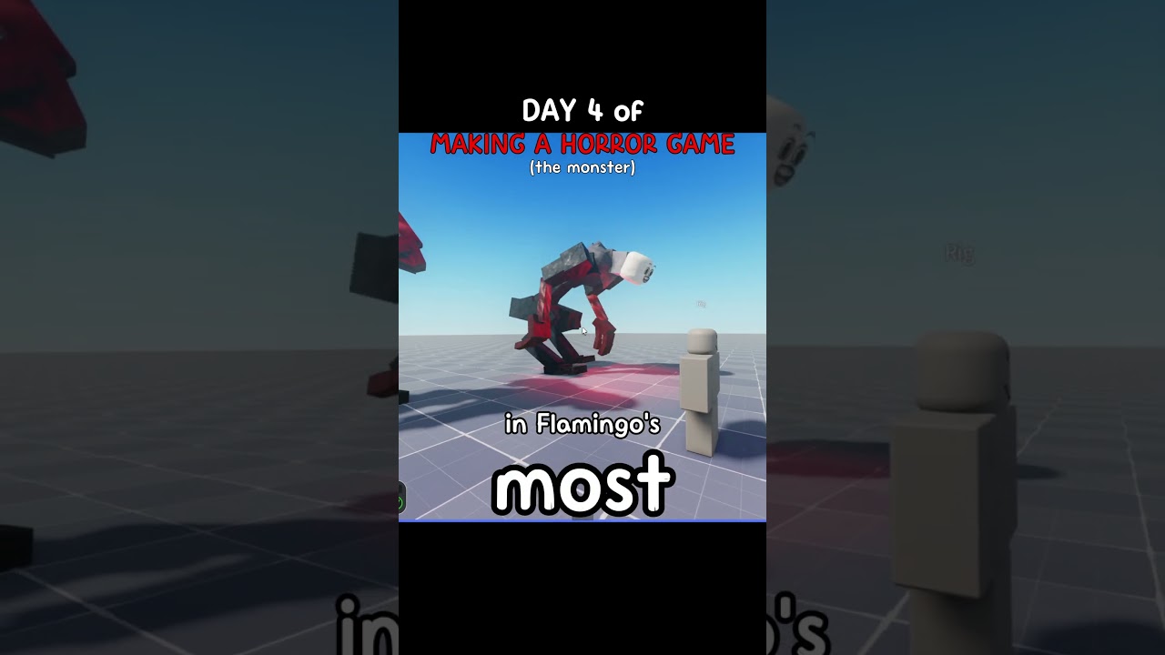 Day 4: the monster #devlog  #roblox #forsaken (prob)