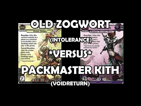 Old Zogwort versus Packmaster Kith - Warhammer 40,000: Conquest