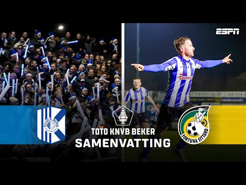 DUBBELSLAG MILAN ZONNEVELD in HISTORISCHE BEKERCLASH!🤩 | Samenvatting Quick Boys - Fortuna Sittard