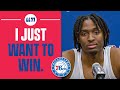 Tyrese Maxey ON MOTIVATION As 76ers Take 2-0 Playoff Lead Over Nets [FULL PRESSER] | CBS Sports
