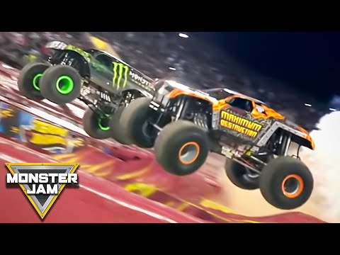 Max-D Double Backflip at Gillette Stadium | June 20, 2015 | Monster Jam