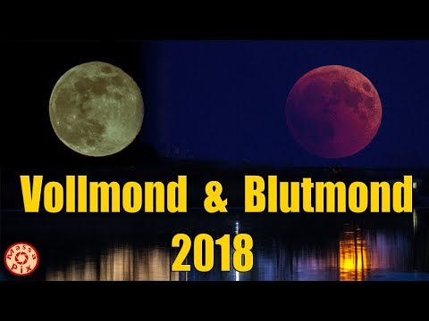 Blutmond, Vollmond - Timelapse und  Locationplanung