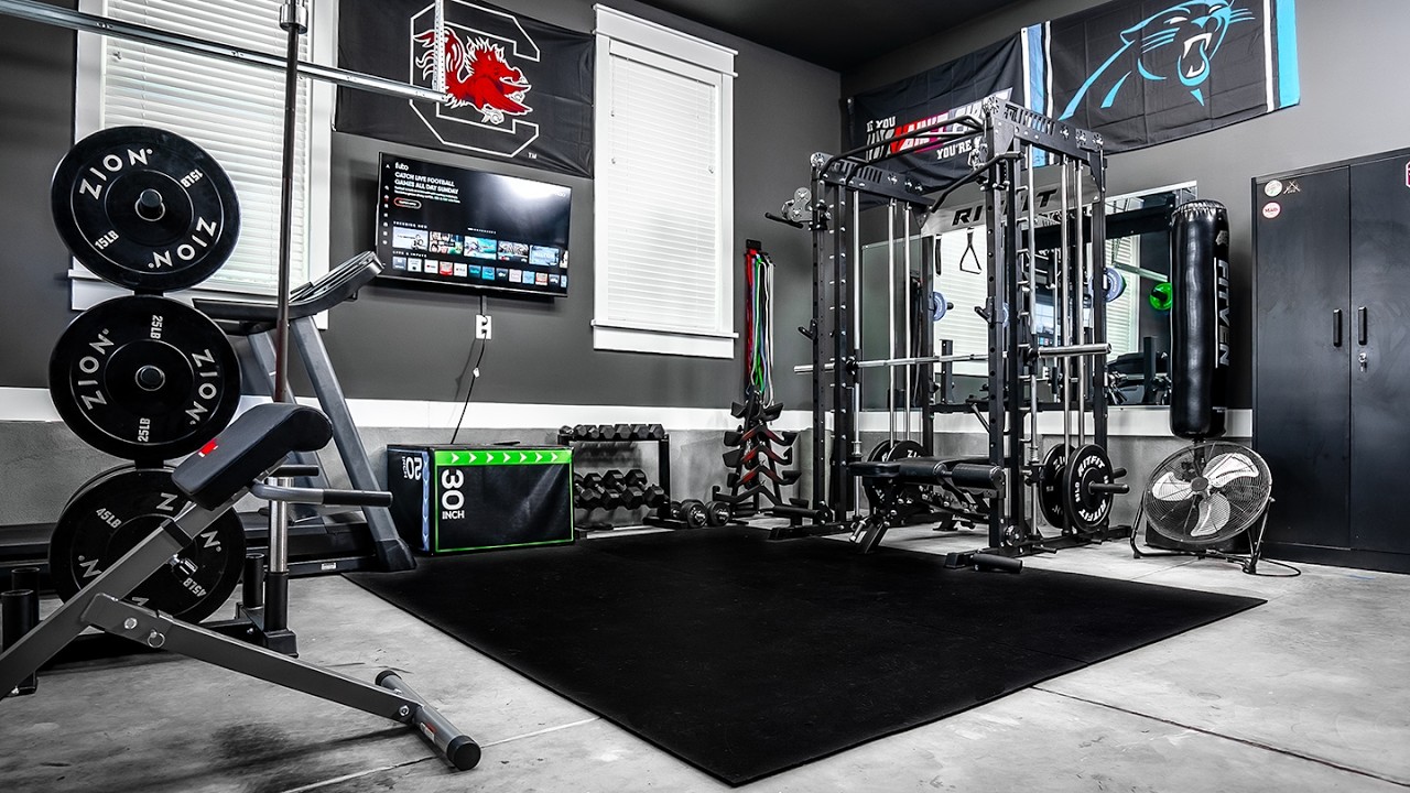 I Built My Dream Garage & Home Gym