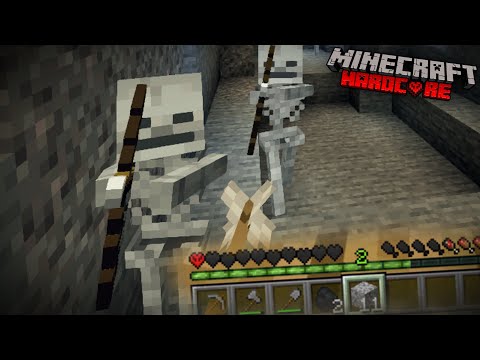 I HATE SKELETONS! | Minecraft Hardcore (Part 2)