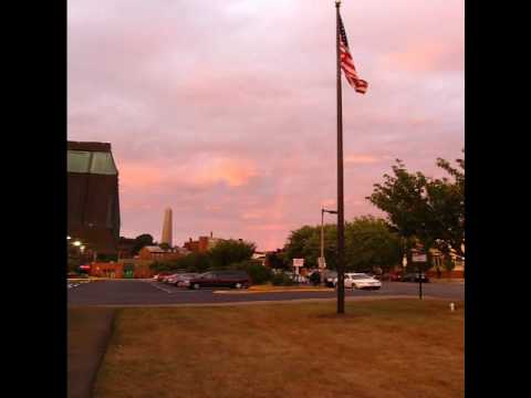 A rainbow! Seen in Charlestown, MA, on July 4th, 2010!