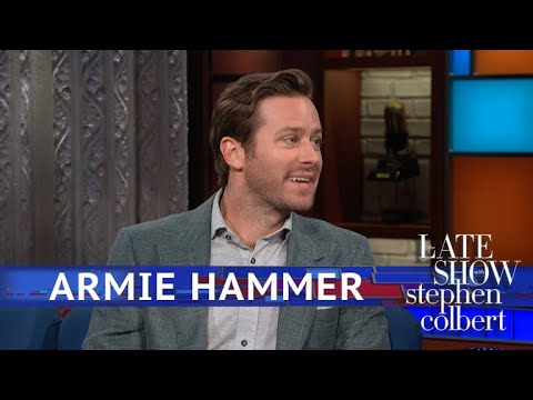 Stephen Colbert Exposes Armie Hammer For The Extremely Rich, Handsome Man That He Is