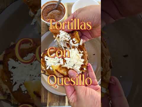 Tortillas con Quesillo Hondureñas: ¡Con Jamón y Salsa de Tomate! #CocinaHondureña #RecetaFácil