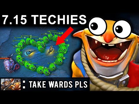 OMG JEBAITED TECHIES DOTA 2 Patch 7.15 NEW META Gameplay #104 (FUNNY MOMENTS CARRY TECHIES)