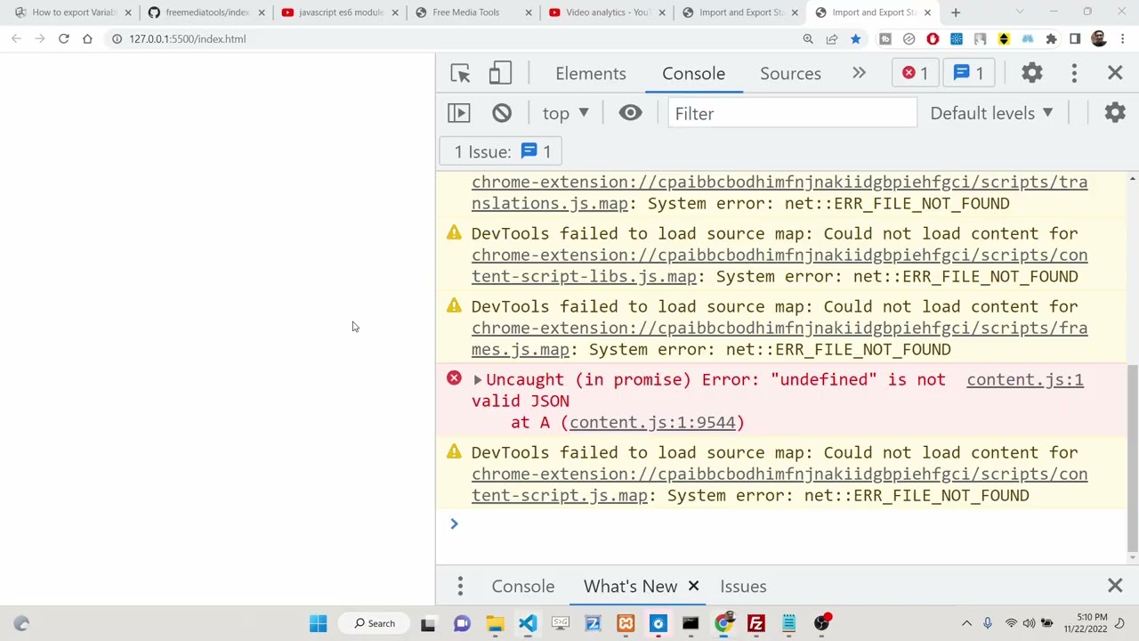 Javascript ES6 Modules Tutorial to Split Code in Multiple Files Using Import & Export Statements