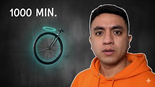 Hice GIRAR 1 RUEDA y DEFIÓ la Gravedad por 1000 Minutos.
