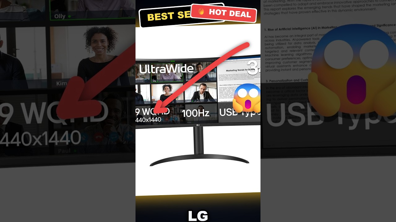 LG 34WR55QK-B: Worth the Investment for Productivity and Immersive Viewing?