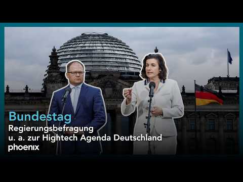 Bundestag Teil I: Befragung der Bundesregierung mit Dorothee Bär und Carsten Schneider | 08.10.2025