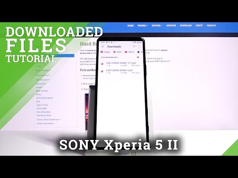 How to Find Downloaded Files in Sony Xperia 5 II – Locate Folder with Downloaded Files