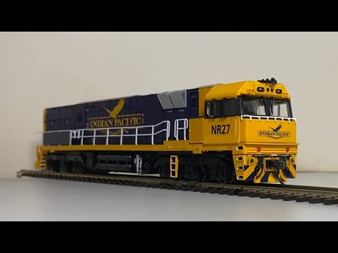 SDS Models NR27 Indian Pacific Locomotive - Review and Showcase