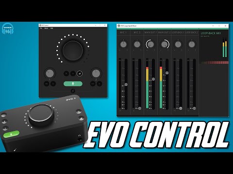 NEW - EVO ON-SCREEN CONTROL APP for the Audient EVO 4