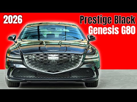 2026 Genesis G80 Prestige Black—The Quiet Luxury Sedan No One Saw Coming