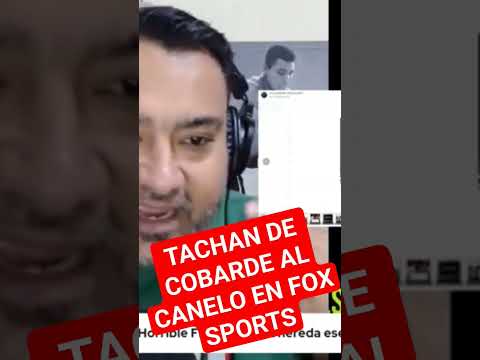 Andrade SI FUE UN VARÓN Y TUVO PANTALONES, Llaman COBARDE a Canelo en Fox Sports