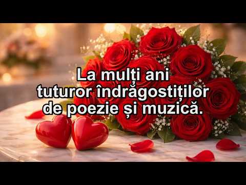 Ziua Îndrăgostiților - La mulți ani celor care iubesc poezia și muzica
