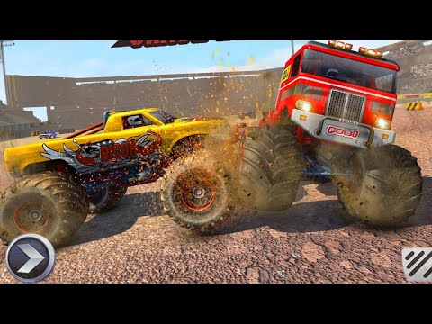 Real Monster Truck Demolition Derby Crash Stunts - Game for iOS/ Android - Gameplay