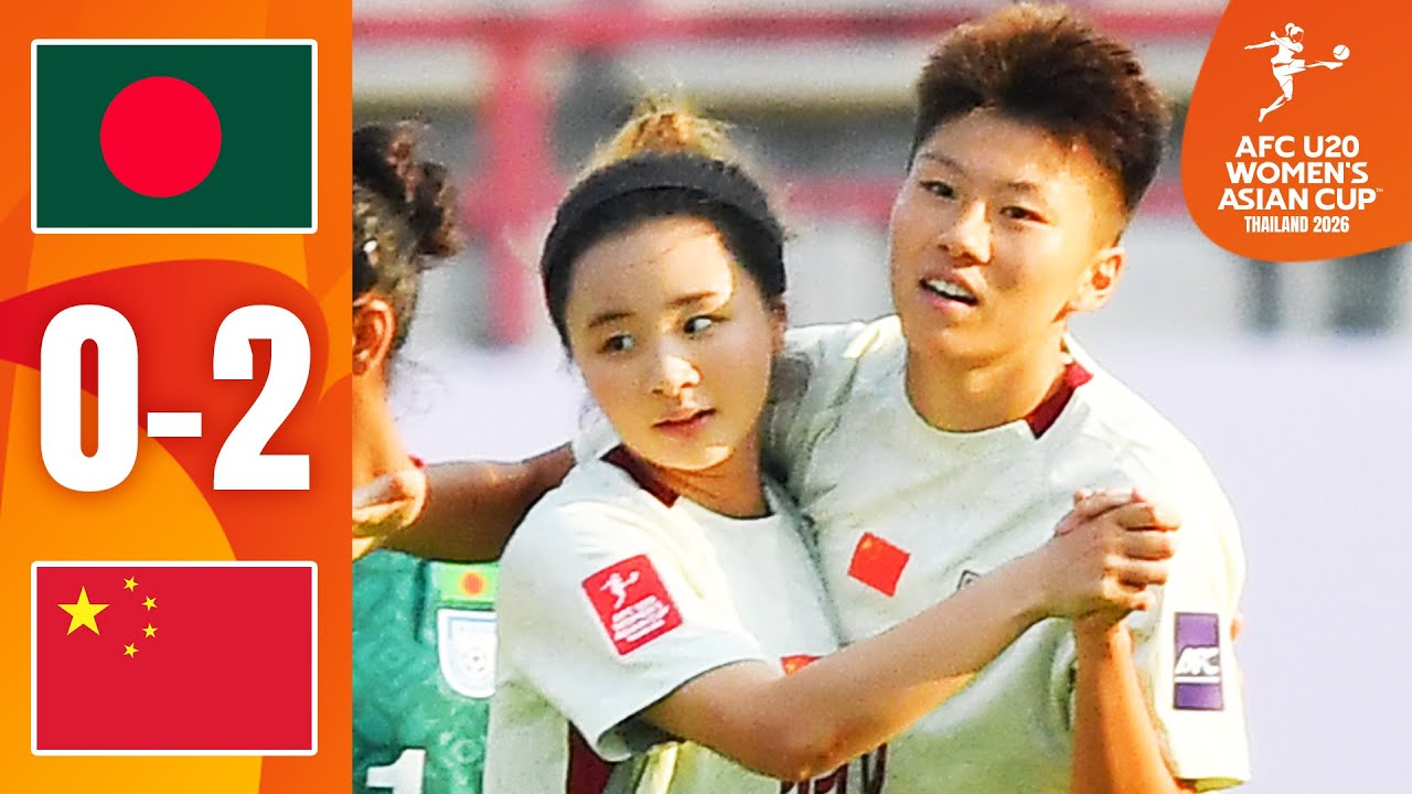 Bangladesh U20 vs China U20 Highlights