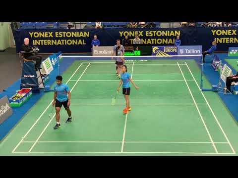 Tight Match! Danny Bawa Chrisnanta & Tan Wei Han VS Gaetan Mittelheisser & Juliette Moinard